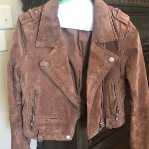 Suede Moto jacket